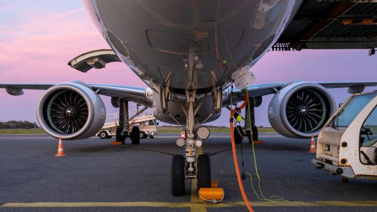 самолет гориво