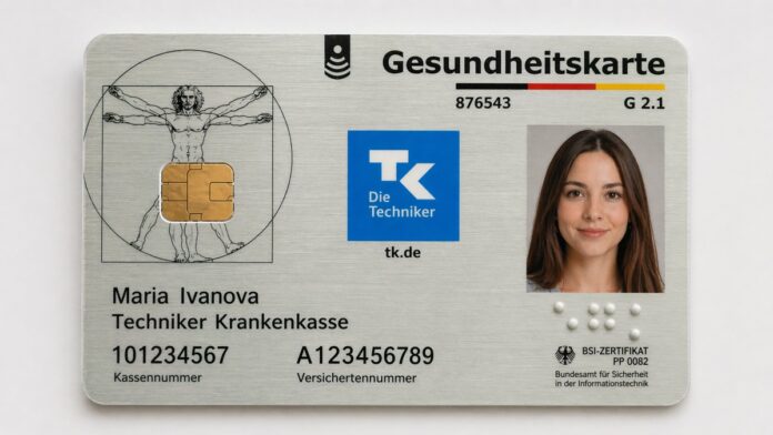 немска здравна карта